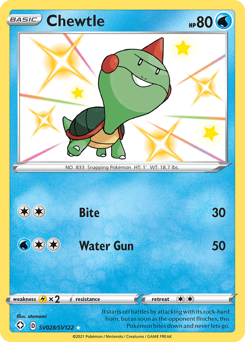 Pokemon Shining Fates Shiny Vault Chewtle - SV028