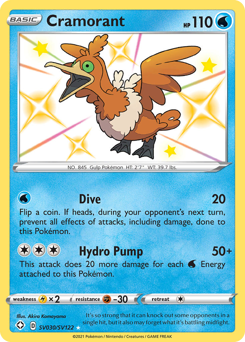 Pokemon Shining Fates Shiny Vault Cramorant - SV030