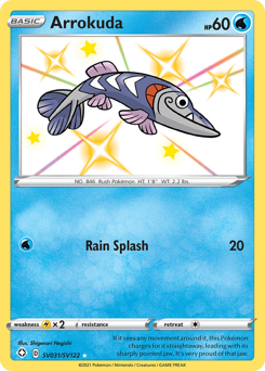 Pokemon Shining Fates Shiny Vault Arrokuda - SV031