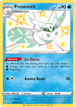 Pokemon Shining Fates Shiny Vault Frosmoth - SV034