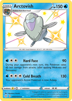 Pokemon Shining Fates Shiny Vault Arctovish - SV037