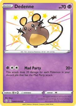 Pokemon Shining Fates Shiny Vault Dedenne - SV051