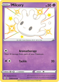 Pokemon Shining Fates Shiny Vault Milcery - SV057