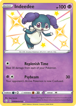 Pokemon Shining Fates Shiny Vault Indeedee - SV059