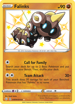 Pokemon Shining Fates Shiny Vault Falinks - SV074