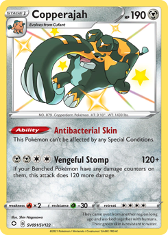 Pokemon Shining Fates Shiny Vault Copperajah - SV091