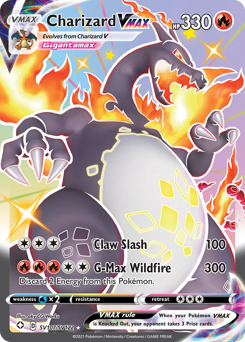 Pokemon Shining Fates Shiny Vault Charizard VMAX - SV107