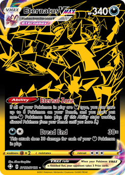 Pokemon Shining Fates Shiny Vault Eternatus VMAX - SV122
