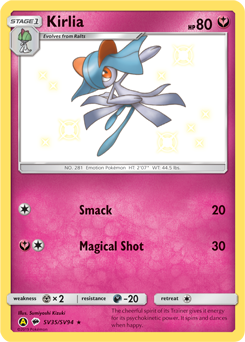 Pokemon Hidden Fates Shiny Vault Kirlia - SV35