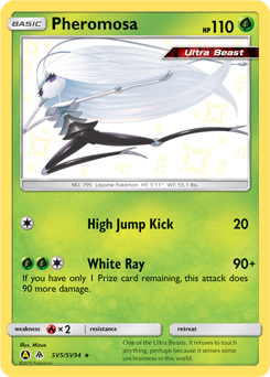 Pokemon Hidden Fates Shiny Vault Pheromosa - SV5