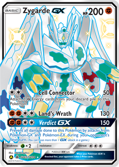 Pokemon Hidden Fates Shiny Vault Zygarde-GX - SV65