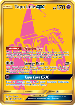 Pokemon Hidden Fates Shiny Vault Tapu Lele-GX - SV94