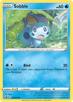 Pokemon SWSH Black Star Promos Sobble - SWSH003