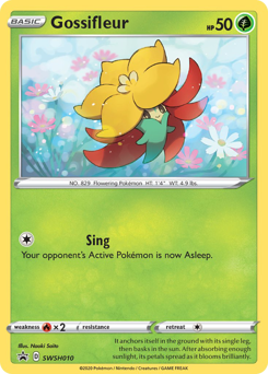 Pokemon SWSH Black Star Promos Gossifleur - SWSH010