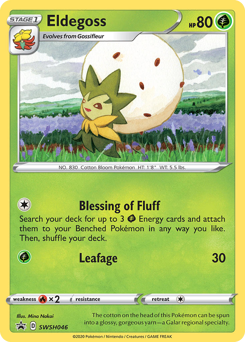 Pokemon SWSH Black Star Promos Eldegoss - SWSH046