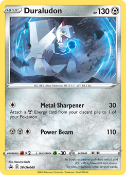 Pokemon SWSH Black Star Promos Duraludon - SWSH060