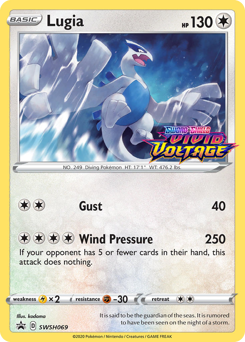 Pokemon SWSH Black Star Promos Lugia - SWSH069