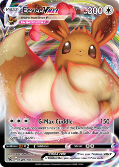 Pokemon SWSH Black Star Promos Eevee VMAX - SWSH087