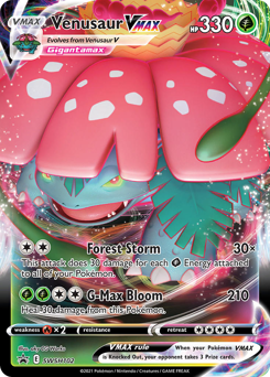 Pokemon SWSH Black Star Promos Venusaur VMAX - SWSH102