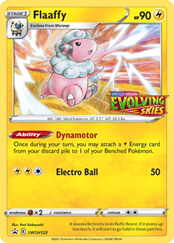 Pokemon SWSH Black Star Promos Flaaffy - SWSH122