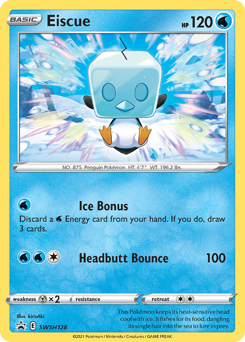 Pokemon SWSH Black Star Promos Eiscue - SWSH128