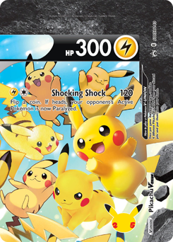 Pokemon SWSH Black Star Promos Pikachu V-UNION - SWSH140