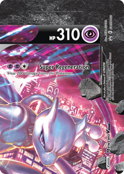 Pokemon SWSH Black Star Promos Mewtwo V-UNION - SWSH160