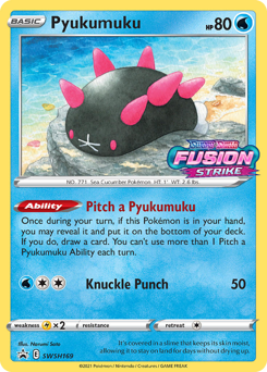 Pokemon SWSH Black Star Promos Pyukumuku - SWSH169