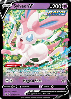 Pokemon SWSH Black Star Promos Sylveon V - SWSH202