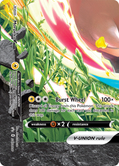 Pokemon SWSH Black Star Promos Morpeko V-UNION - SWSH217