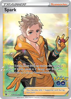Pokemon SWSH Black Star Promos Spark - SWSH226