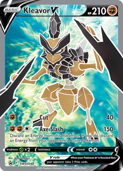 Pokemon SWSH Black Star Promos Kleavor V - SWSH248