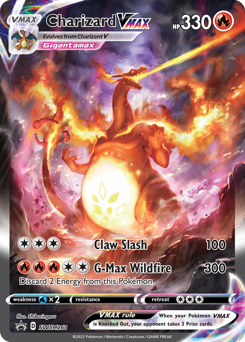 Pokemon SWSH Black Star Promos Charizard VMAX - SWSH261