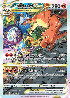 Pokemon SWSH Black Star Promos Charizard VSTAR - SWSH262