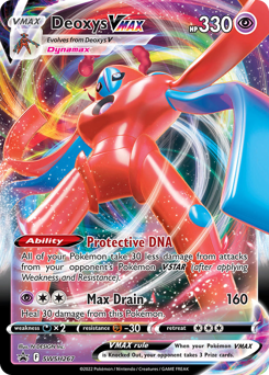 Pokemon SWSH Black Star Promos Deoxys VMAX - SWSH267