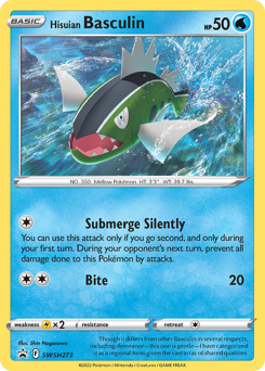 Pokemon SWSH Black Star Promos Hisuian Basculin - SWSH273