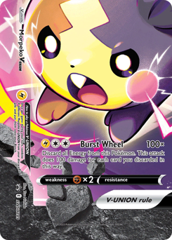 Pokemon SWSH Black Star Promos Morpeko V-UNION - SWSH289