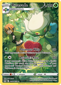 Pokemon Lost Origin Trainer Gallery Roserade - TG02