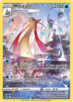 Pokemon Silver Tempest Trainer Gallery Milotic - TG02