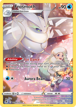Pokemon Astral Radiance Trainer Gallery Frosmoth - TG04
