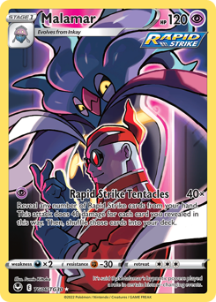 Pokemon Silver Tempest Trainer Gallery Malamar - TG06