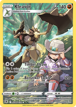 Pokemon Astral Radiance Trainer Gallery Kleavor - TG08
