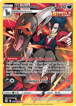 Pokemon Brilliant Stars Trainer Gallery Houndoom - TG10