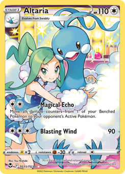 Pokemon Silver Tempest Trainer Gallery Altaria - TG11