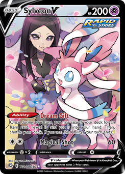 Pokemon Brilliant Stars Trainer Gallery Sylveon V - TG14