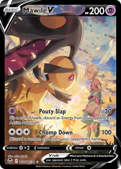 Pokemon Silver Tempest Trainer Gallery Mawile V - TG17