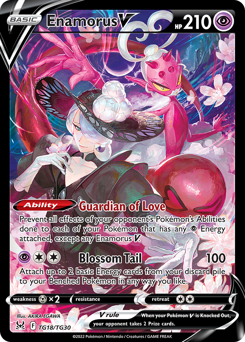 Pokemon Lost Origin Trainer Gallery Enamorus V - TG18