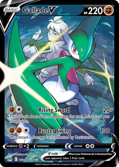 Pokemon Lost Origin Trainer Gallery Gallade V - TG19