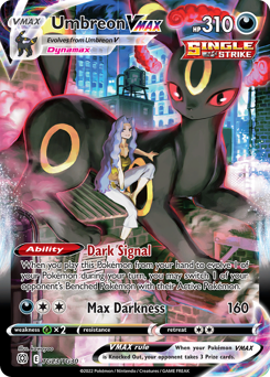 Pokemon Brilliant Stars Trainer Gallery Umbreon VMAX - TG23