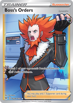 Pokemon Lost Origin Trainer Gallery Boss's Orders - TG24